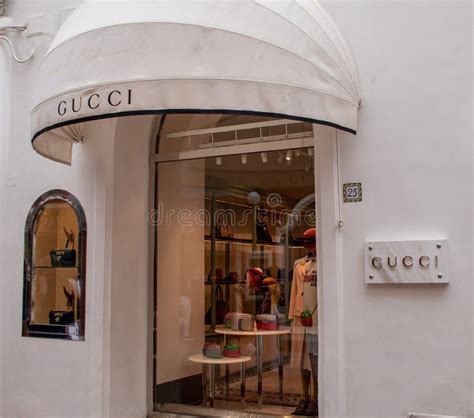 Gucci store capri italy